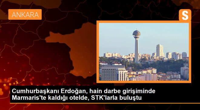 Cumhurbaşkanı Erdoğan, Marmaris’te STK ve kanaat önderleriyle bir araya geldi