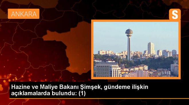 Hazine ve Maliye Bakanı Mehmet Şimşek’ten vergi ve ekonomi açıklamaları